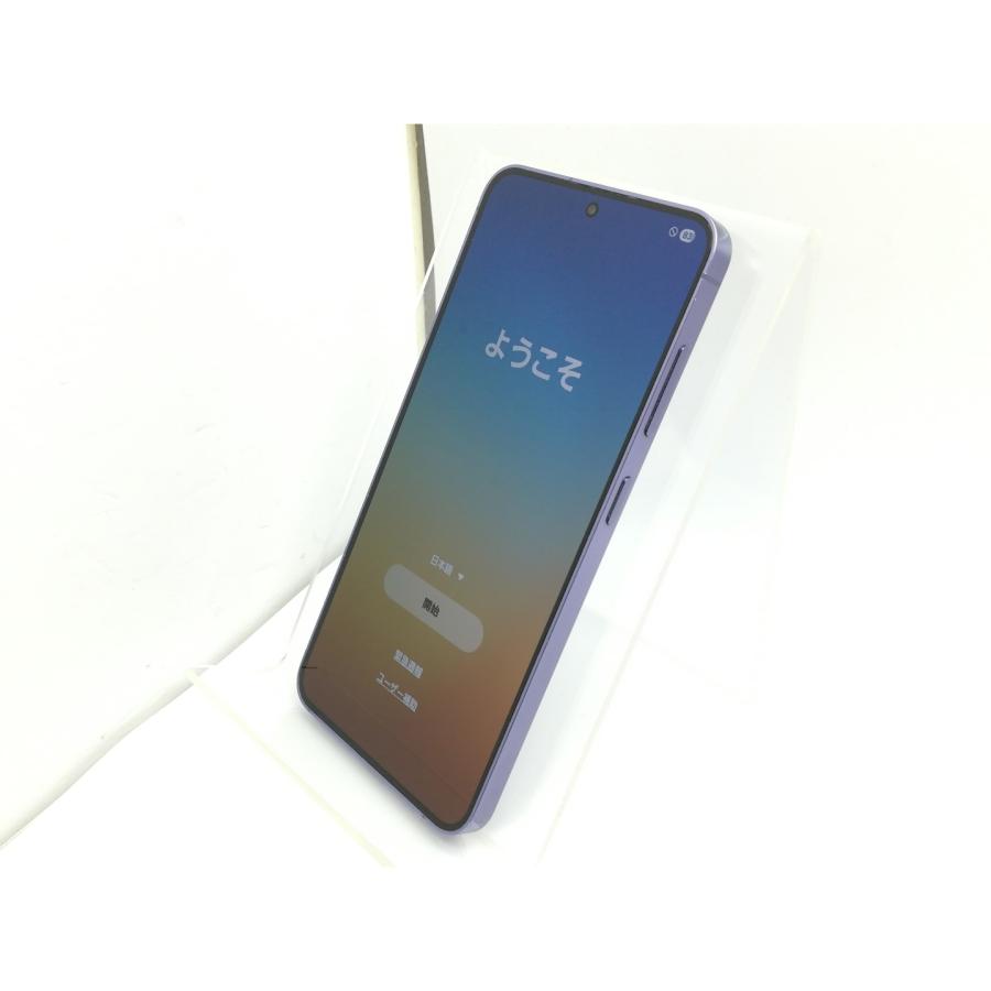 中古】SAMSUNG 国内版 【SIMフリー】 Galaxy S24 コバルトバイオレット 