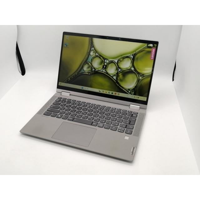 中古】Lenovo IdeaPad Flex 550 82HU009WJP プラチナグレー【R7-5700U 