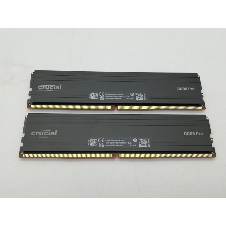 中古】DDR5 48GB 2枚組（合計96GB） DDR5-5600(PC5-44800