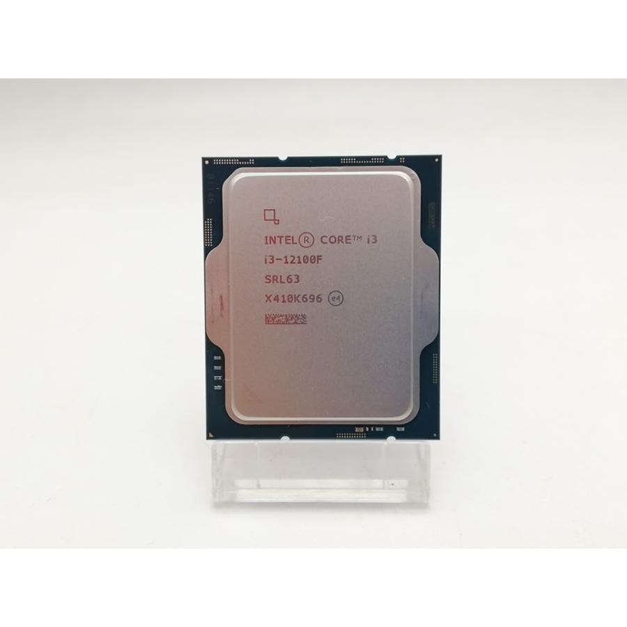中古】Intel Core i3-12100F(3.3GHz) Box LGA1700/4C(P:4C/E:0C)/8T/L3 