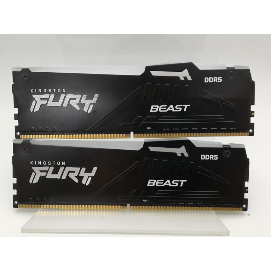 Kingston DDR5-5200 8GB × 2枚（合計16GB） Kingston FURY Beast RGB