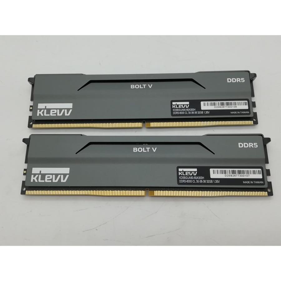 中古】DDR5 32GB 2枚組（合計64GB） DDR5-6000(PC5-48000