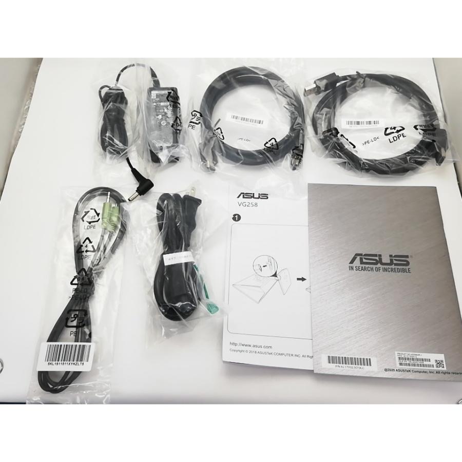 【中古】ASUS VG258QR-J [24.5インチ/1920x1080/TN/非光沢/DP/HDMI/DVI/165Hz/0.5ms/GtoG/G-SYNC](2019)【秋葉2号】保証期間１週間_8