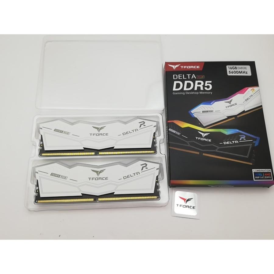 中古】DDR5 8GB 2枚組（合計16GB） DDR5-5600(PC5-44800