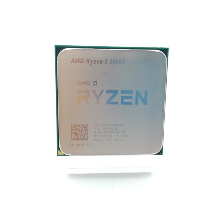 中古】AMD Ryzen 5 3400G (3.7GHz/TC:4.2GHz) bulk AM4/4C/8T/L3 4MB