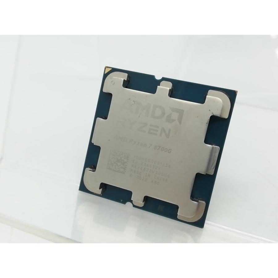 中古】AMD Ryzen 7 8700G (4.2GHz/TC:5.1GHz) bulk AM5/8C/16T/L3 16MB