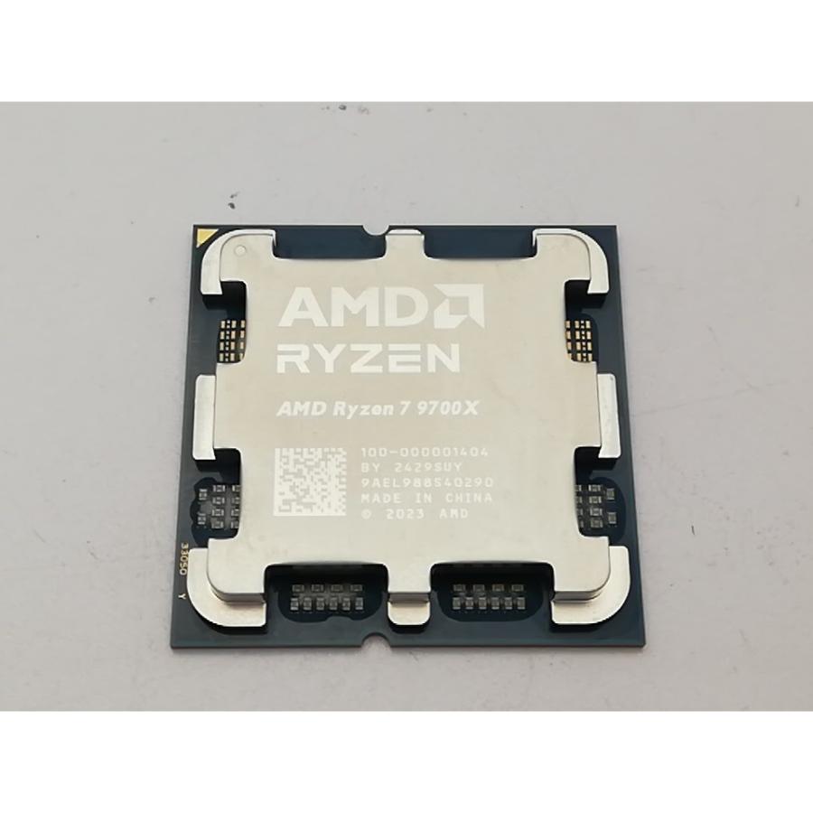 中古】AMD Ryzen 7 9700X (3.8GHz/TC:5.5GHz) BOX AM5/8C/16T/L3 32MB