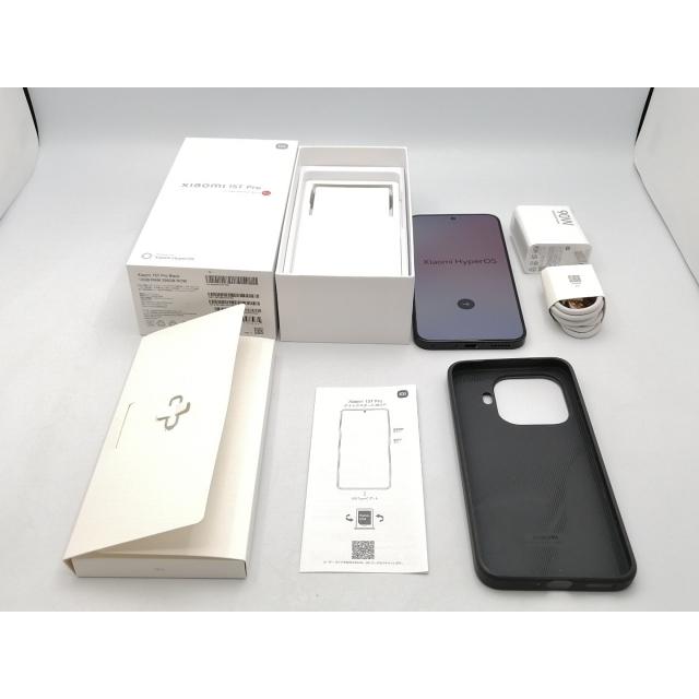 中古】Xiaomi 国内版 【SIMフリー】 Xiaomi 15T Pro ブラック 12GB