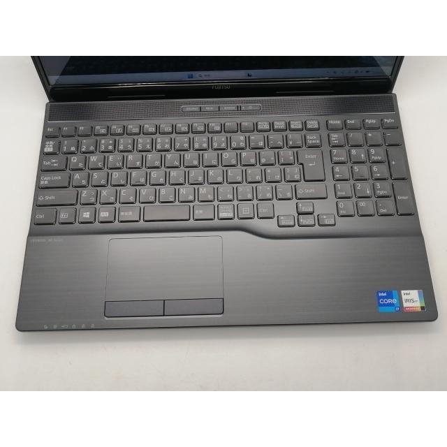 【中古】Fujitsu LIFEBOOK AH AH53/F3 FMVA53F3B ブライトブラック【i7-1195G7 8G 512G(SSD) BDマルチ WiFi 15.6LCD】【秋葉2号】保証期間１ヶ月【ランクA】の画像