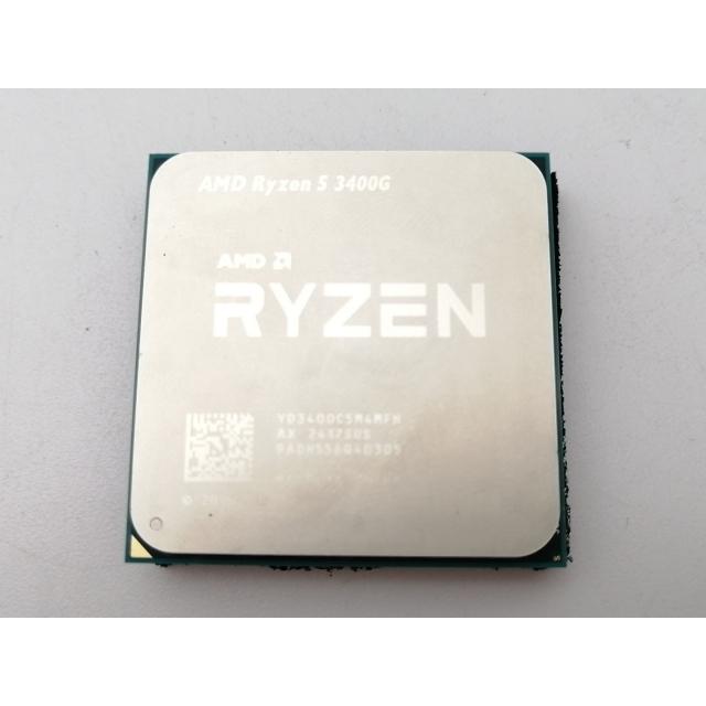 中古】AMD Ryzen 5 3400G (3.7GHz/TC:4.2GHz) bulk AM4/4C/8T/L3 4MB