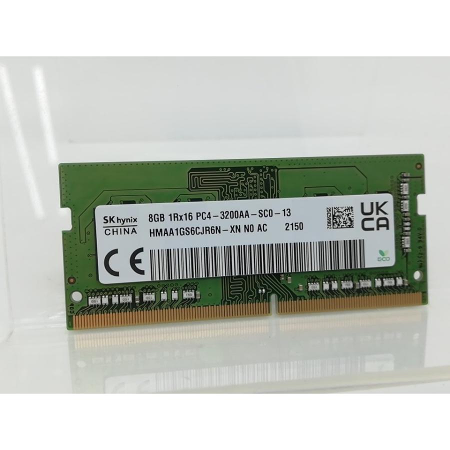 中古】260PIN 8GB DDR4-3200(PC4-25600) SODIMM 【ノートPC用】【秋葉2