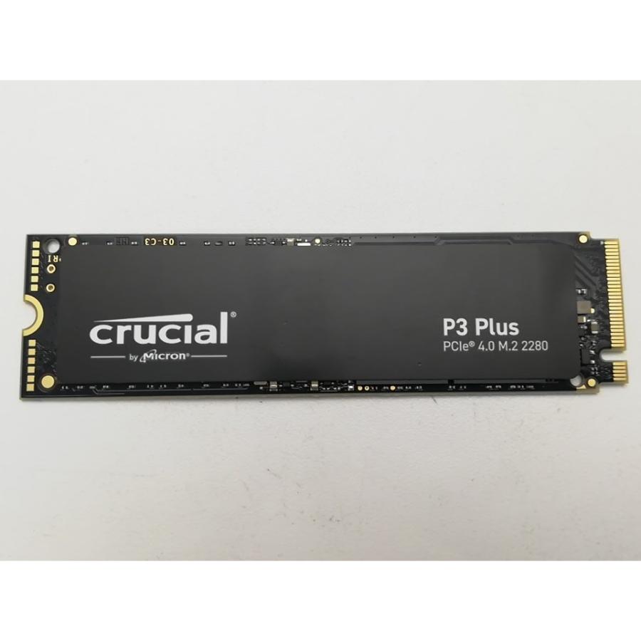 中古】Crucial P3 Plus(CT4000P3PSSD8) 4TB/M.2 2280(PCIe4.0 NVMe