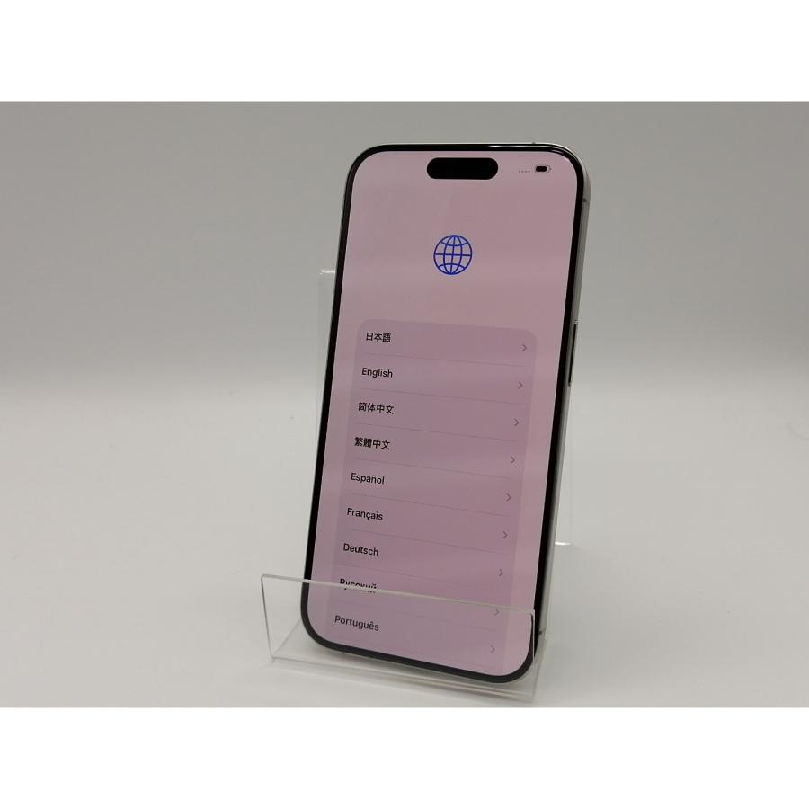 【中古】Apple 国内版 【SIMフリー】 iPhone 15 Pro 256GB ナチュラルチタニウム MTUF3J/A【熊本】保証期間１ヶ月【ランクC】の画像