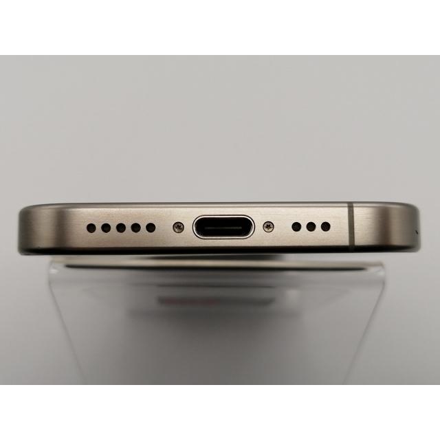 【中古】Apple 国内版 【SIMフリー】 iPhone 15 Pro 256GB ナチュラルチタニウム MTUF3J/A【熊本】保証期間１ヶ月【ランクC】の画像