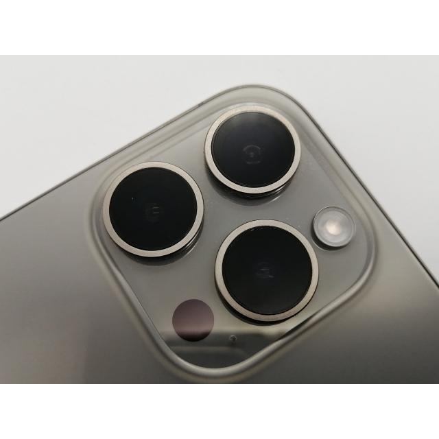 【中古】Apple 国内版 【SIMフリー】 iPhone 15 Pro 256GB ナチュラルチタニウム MTUF3J/A【熊本】保証期間１ヶ月【ランクC】の画像
