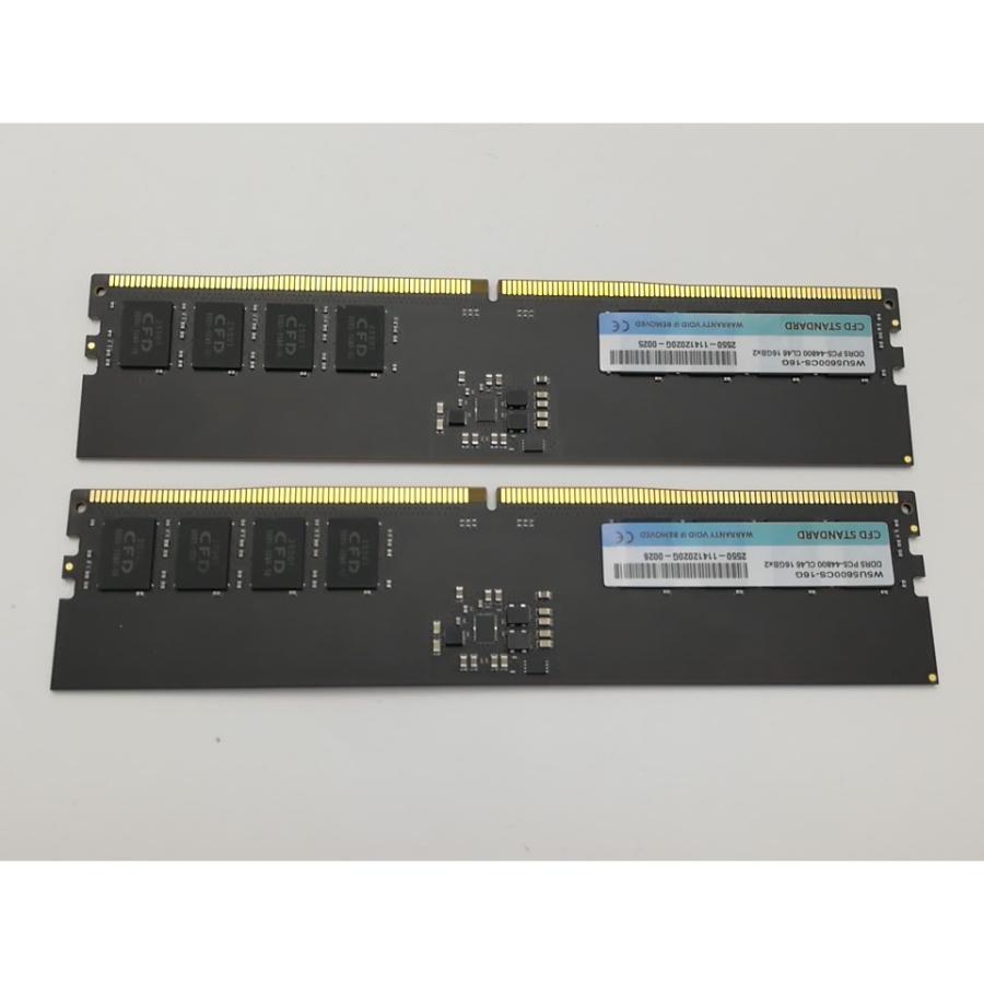 中古】DDR5 16GB 2枚組（合計32GB） DDR5-5600(PC5-44800
