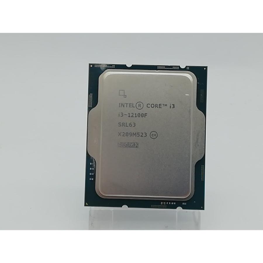 中古】Intel Core i3-12100F(3.3GHz) Bulk LGA1700/4C(P:4C/E:0C)/8T