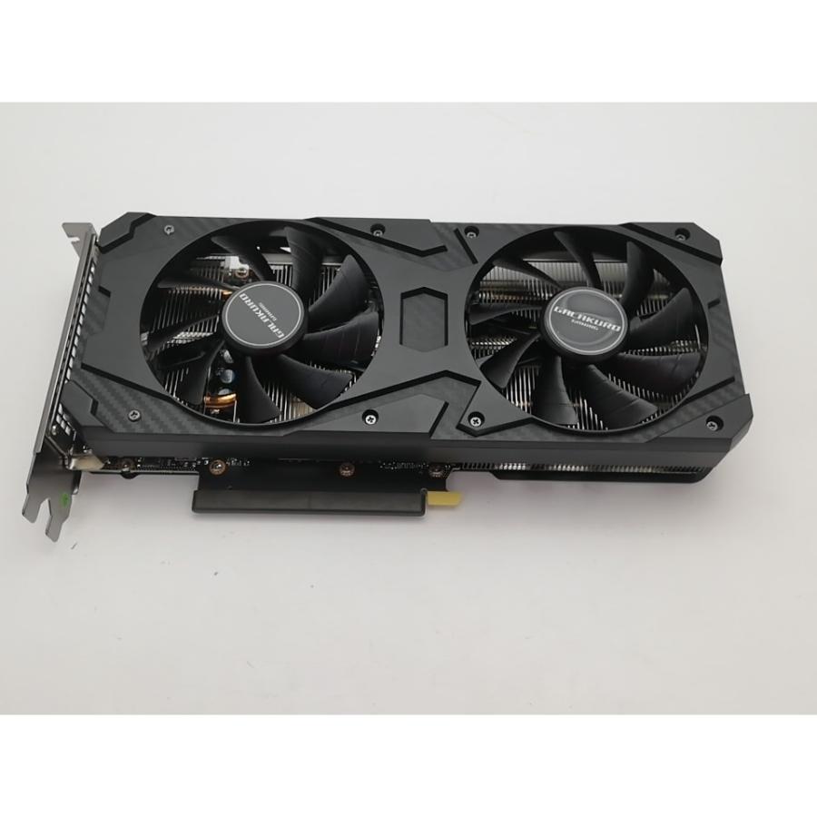 GG-RTX3060-E12GB/OC/DF 中古品 中古】玄人志向 GG-RTX3060-E12GB/OC/DF RTX3060(LHR)/12GB(GDDR6)/PCI