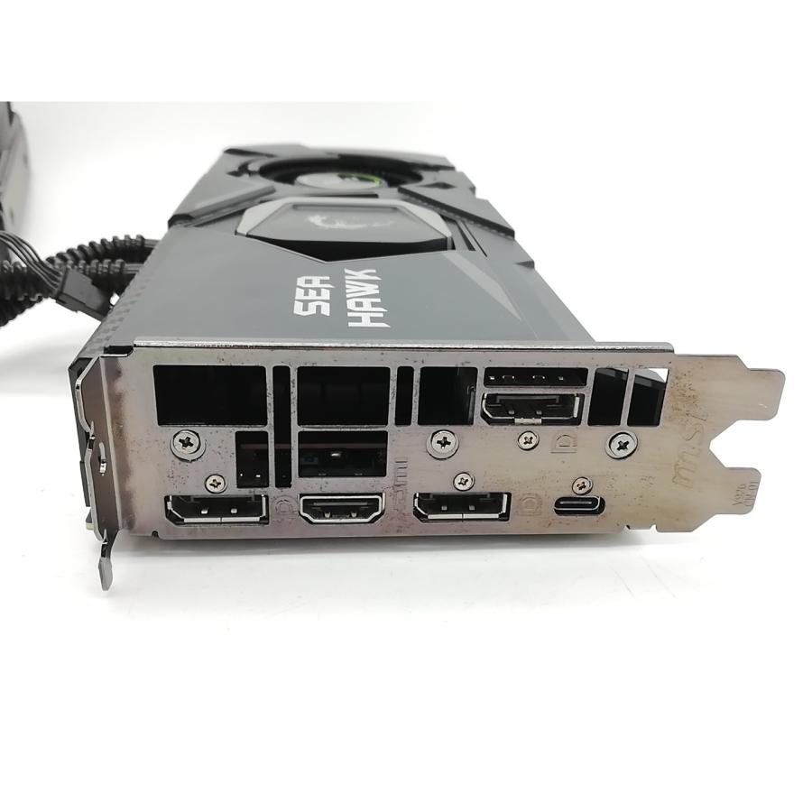中古】MSI GeForce RTX 2080 Ti SEA HAWK X RTX2080Ti/11GB(GDDR6)/PCI