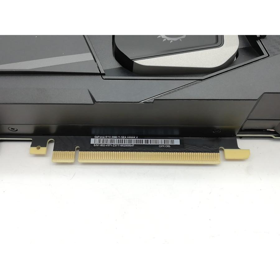 中古】MSI GeForce RTX 2080 Ti SEA HAWK X RTX2080Ti/11GB(GDDR6)/PCI