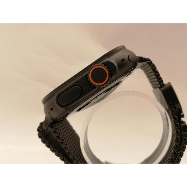 【中古】Apple Watch Ultra3 49mm Cellular ブラックチタニウムケース/ブラックチタニウムミラネーゼループM MF1Q4J/A【神保町】保証期間１ヶ月【ランクA】の画像