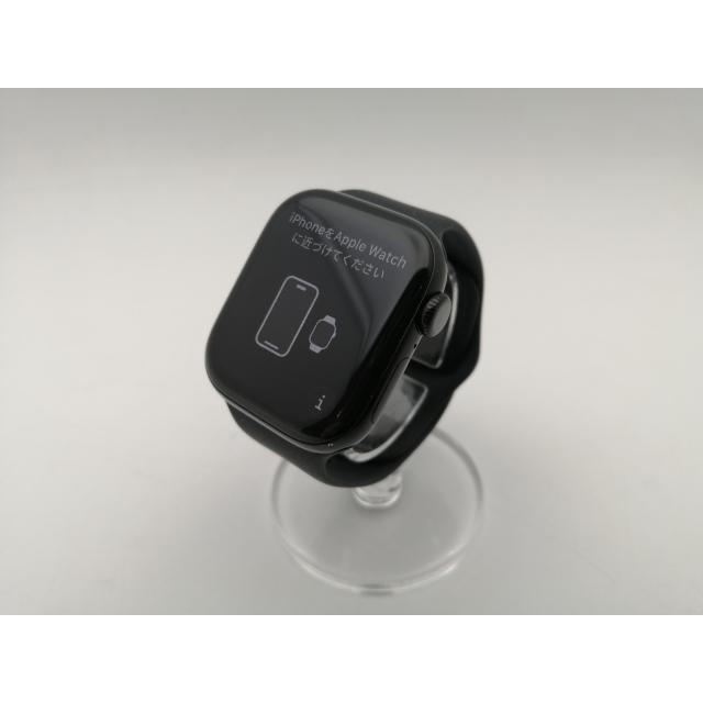 【中古】Apple Watch Series10 42mm GPS ジェットブラックアルミニウムケース/ブラックスポーツバンド (S/M) MWWE3J/A【神保町】保証期間１ヶ月【ランクA】の画像