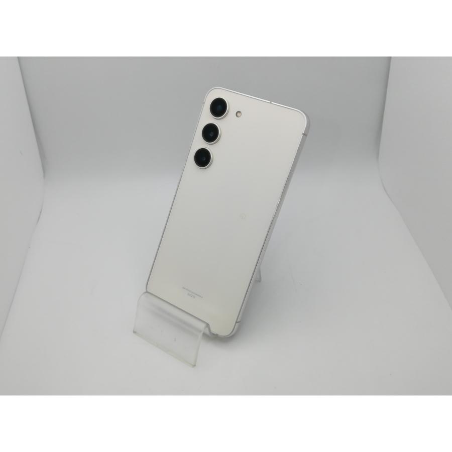 【美品端末】Samsung Galaxy S23 256GB au版　クリーム 中古】SAMSUNG au 【SIMフリー】 Galaxy S23 クリーム 8GB 256GB SCG19