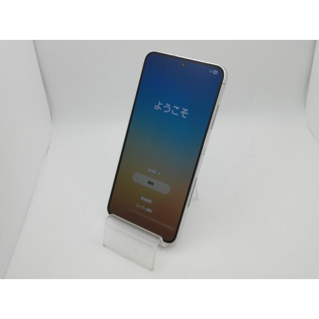 中古】SAMSUNG au 【SIMフリー】 Galaxy S23 クリーム 8GB 256GB SCG19