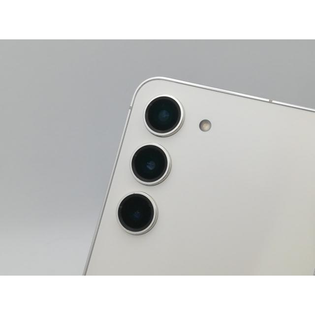 中古】SAMSUNG au 【SIMフリー】 Galaxy S23 クリーム 8GB 256GB SCG19