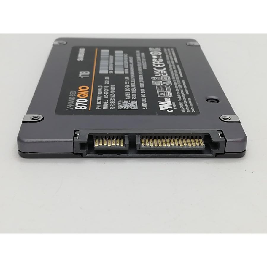 中古】SAMSUNG 870 QVO MZ-77Q1T0B/EC 1TB/SSD/6GbpsSATA/QLC【秋葉2号