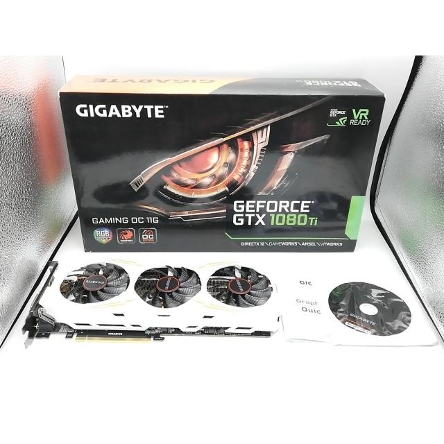 中古】GIGABYTE GeForce GTX 1080 Ti Gaming OC 11G(GV-N108TGAMING OC