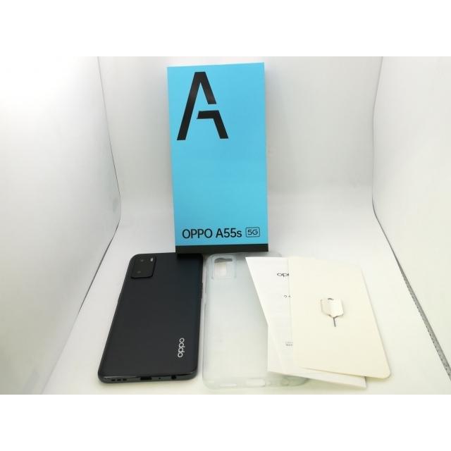 OPPO A55s 5G ブラック 4GB/64GB 楽天モバイル 【公式通販】