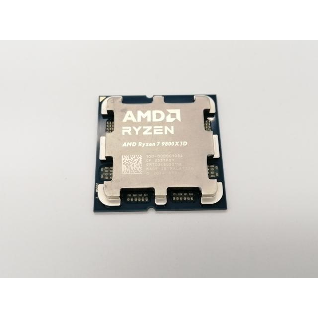 中古】AMD Ryzen 7 9800X3D (4.7GHz/TC:5.2GHz) BOX AM5/8C/16T/L3