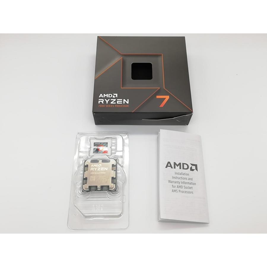 中古】AMD Ryzen 7 7700X (4.5GHz/TC:5.4GHz) BOX AM5/8C/16T/L3 32MB