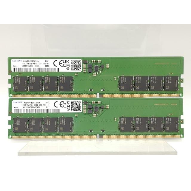 中古】DDR5 16GB 2枚組（合計32GB） DDR5-4800(PC5-38400