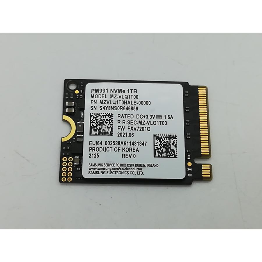 中古】各社 1TB SSD (M.2 2230/PCIe3.0 NVMe)【秋葉2号】保証期間1