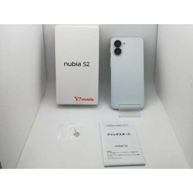 中古】Nubia ymobile 【SIMフリー】 nubia S2 6GB 128GB ホワイト