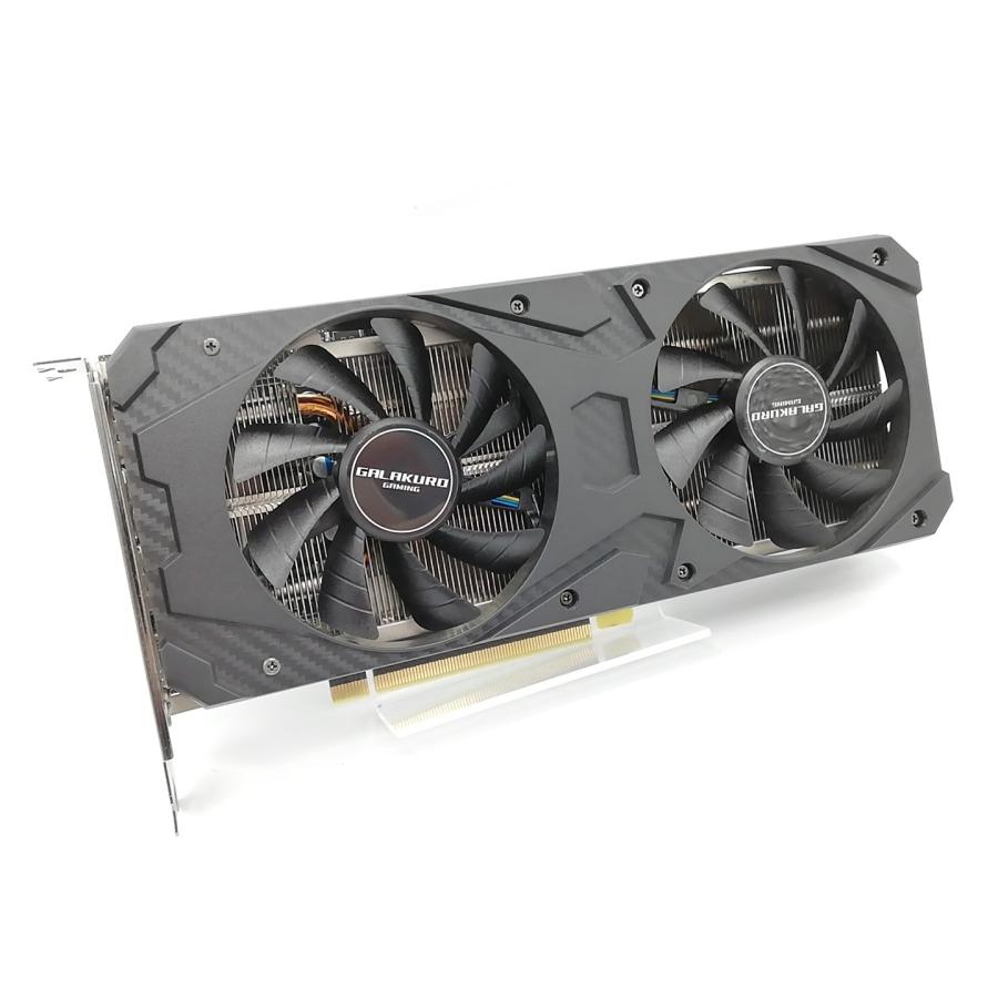 中古】玄人志向 GALAKURO GAMING GG-RTX3060Ti-E8GB/DF RTX3060Ti/8GB
