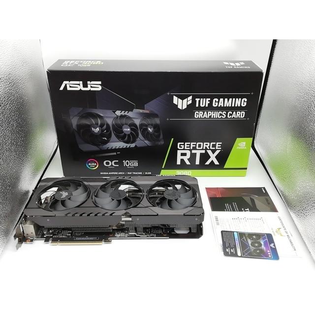 中古】ASUS TUF-RTX3080-O10G-GAMING RTX3080/10GB(GDDR6X)/PCI-E