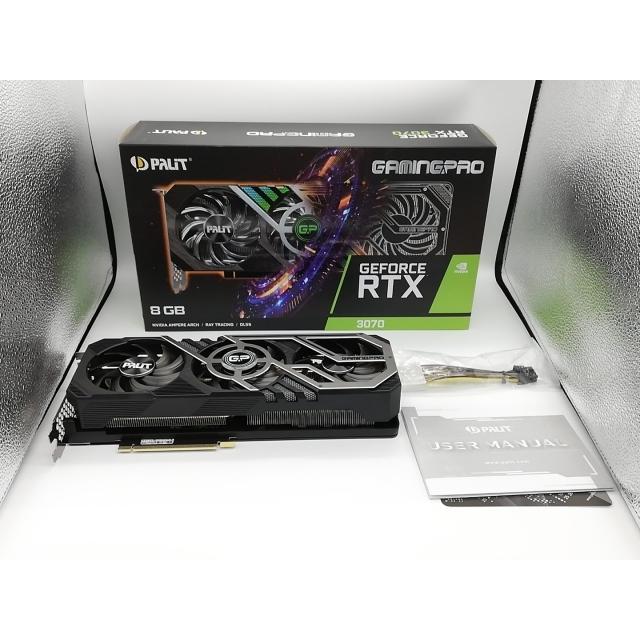 中古】Palit GeForce RTX 3070 GamingPro V1 8GB（NE63070019P2-1041A 