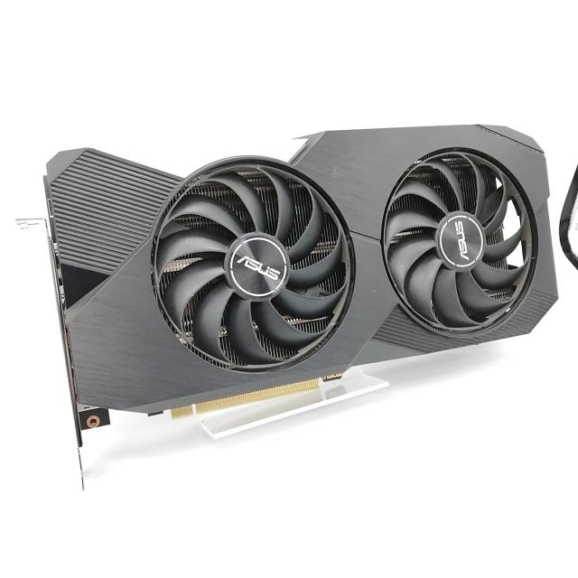 中古】ASUS DUAL-RTX3060TI-O8G-V2 RTX3060Ti(LHR)/8GB(GDDR6)【秋葉2 