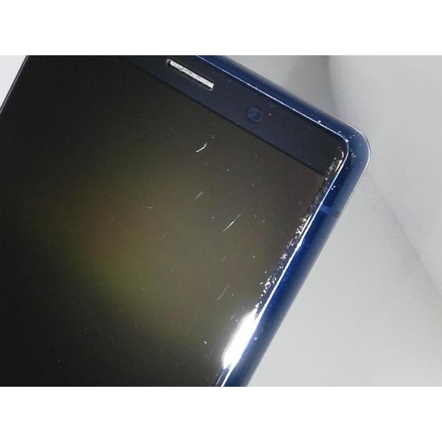 中古】SONY SoftBank 【SIMロック解除済み】 Xperia 5 ブルー 6GB 64GB