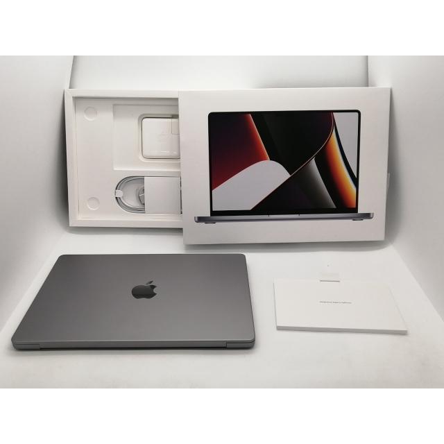 【中古】Apple MacBook Pro 14インチ M1 Pro(CPU:8C/GPU:14C) 16GB/512GB スペースグレイ MKGP3J/A (14インチ, 2021)【秋葉2号】保証期間１ヶ月【ランクA】の画像