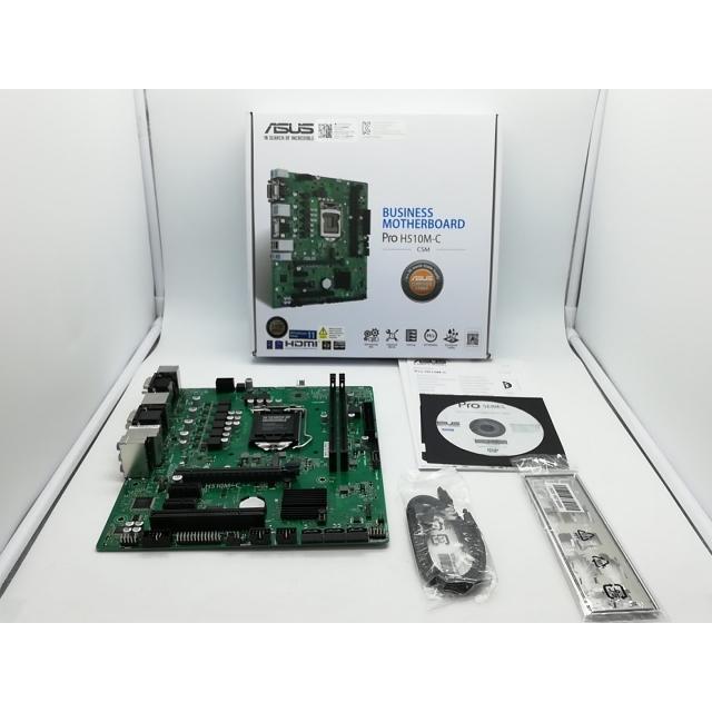 中古】ASUS Pro H510M-C/CSM H510/LGA1200/MicroATX【秋葉2号】保証
