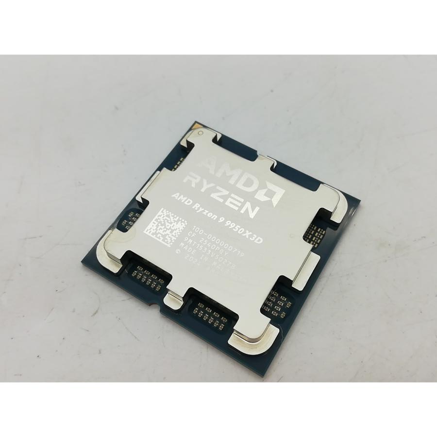 AMD Ryzen 9 9950X3D 中古美品 中古】AMD Ryzen 9 9950X3D (4.3GHz/TC:5.7GHz) bulk AM5/16C/32T/L3