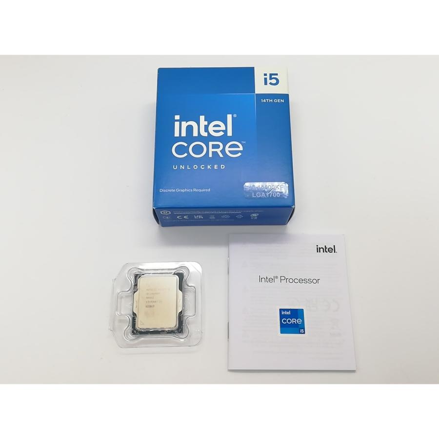 intel core i5-14600KF 中古 中古】Intel Core i5-14600KF(3.5GHz) Box LGA1700/14C(P:6C/E:8C)/20T