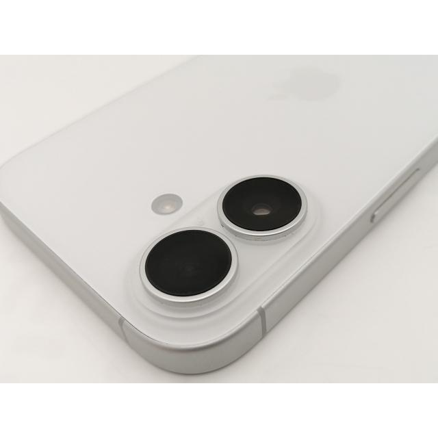 【中古】Apple docomo 【SIMフリー】 iPhone 16 128GB ホワイト MYDR3J/A【神保町】保証期間１ヶ月【ランクA】の画像