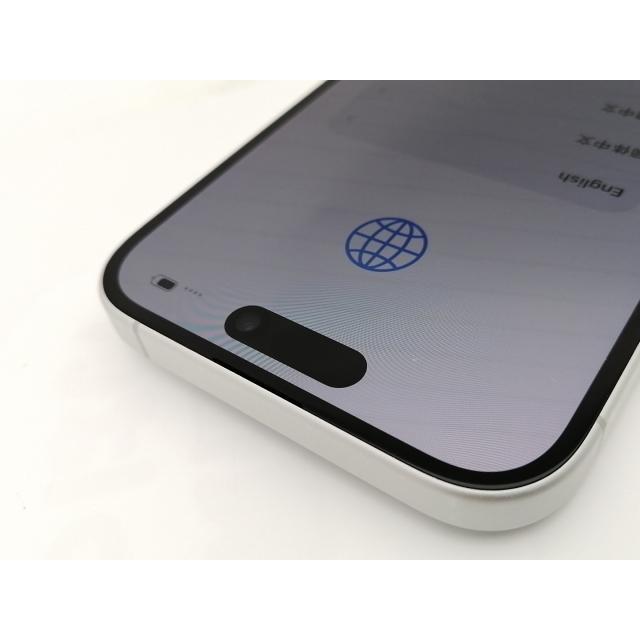 【中古】Apple docomo 【SIMフリー】 iPhone 16 128GB ホワイト MYDR3J/A【神保町】保証期間１ヶ月【ランクA】の画像