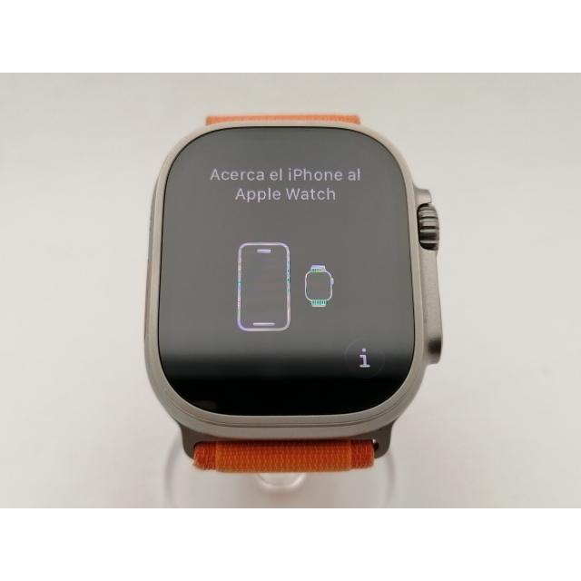 中古】Apple Apple Watch Ultra 49mm Cellular チタニウムケース 