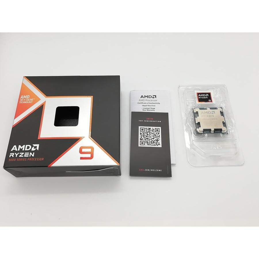 中古】AMD Ryzen 9 9950X3D (4.3GHz/TC:5.7GHz) BOX AM5/16C/32T/L3
